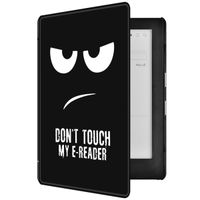 imoshion Etui de télephone portefeuille Design Kobo Aura Edition 2 - Don't touch