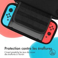 imoshion ﻿Etui Nintendo Switch - Etui pour la Nintendo Switch / Switch OLED - Noir