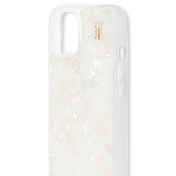 iDeal of Sweden Coque Pearlized Apple iPhone 13/14/15/16e - Blanc