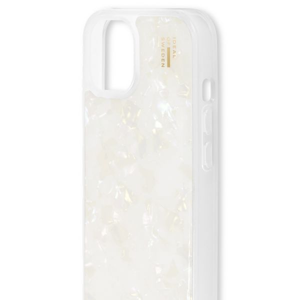 iDeal of Sweden Coque Pearlized iPhone 13 / 14 / 15 - Blanc