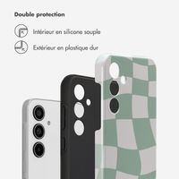 Selencia Coque arrière Vivid Samsung Galaxy A35 - Groovy Sage Green