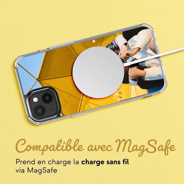 Concevez votre MagSafe Clear Case Apple iPhone 14 - Transparent