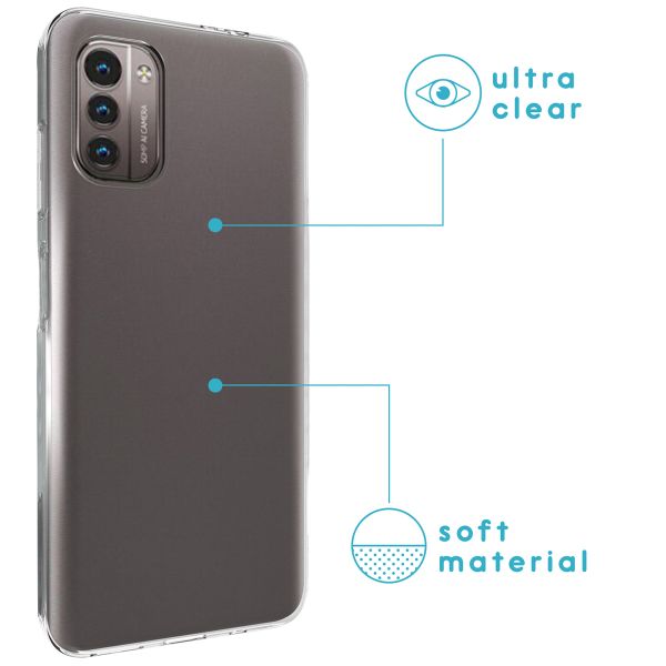 imoshion Softcase Back Cover Nokia G11 / G21 - Transparent