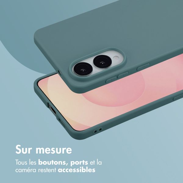 imoshion Coque Couleur Samsung Galaxy S25 Edge - Pine Green