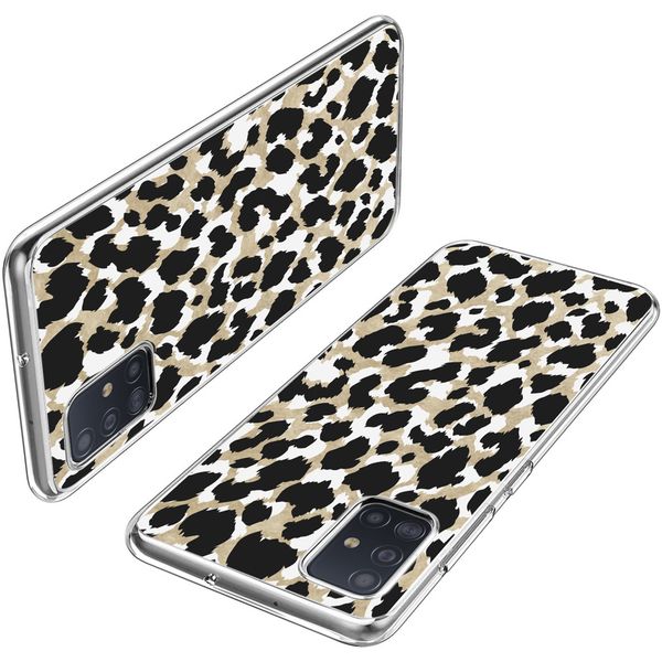imoshion Coque Design Samsung Galaxy A51 - Golden Leopard
