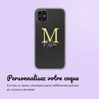 Coque avec votre propre photo et/ou texte Apple iPhone 11 - Letter