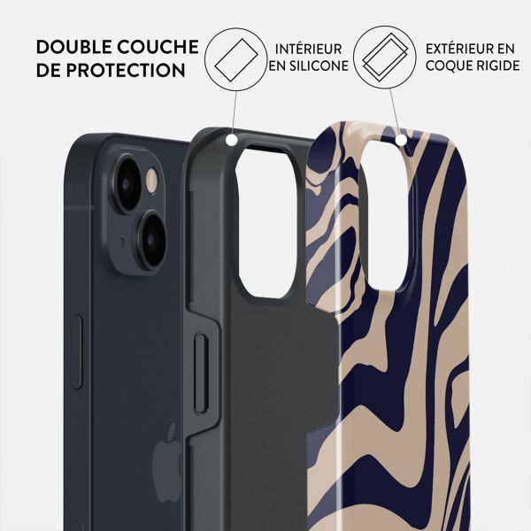 Burga Coque arrière Tough iPhone 15 - Vigilant