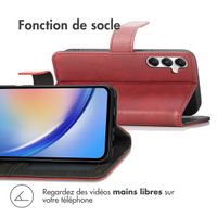 imoshion Étui de télephone portefeuille Samsung Galaxy A35 - Rouge