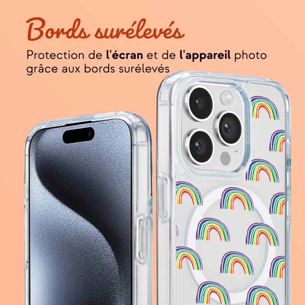 Concevez votre Coque MagSafe avec cordon amovible Apple iPhone 15 Pro - Transparent