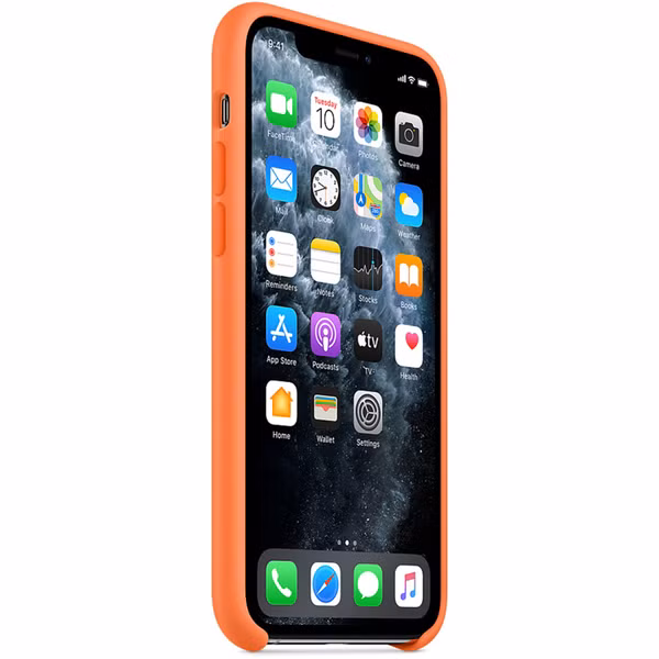 Apple Coque en silicone Apple iPhone 11 Pro - Vitamin C
