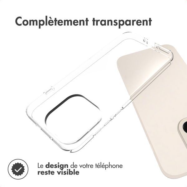 Accezz Coque Clear OnePlus 15 - Transparent