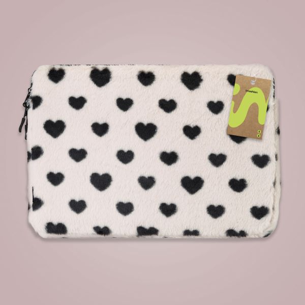 imoshion Pochette ordinateur Fluffy 15-16 pouces - Hearts