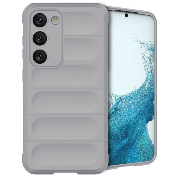 imoshion Coque arrière EasyGrip Samsung Galaxy S23 - Gris