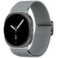 imoshion Bracelet en nylon élastique Samsung Galaxy Watch 8 (Classic) - 40 / 44 / 46mm - Gris