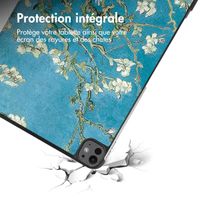 imoshion Coque tablette Design Trifold Apple iPad Pro 13 (2024) M4 - Green Plant
