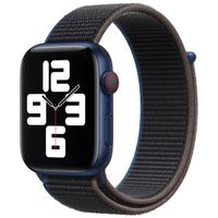 Apple Bracelet Sport Loop Apple Watch Series 1 t/m 11 / SE / Ultra (44/45/46/49 mm) - Taille XL - Charcoal