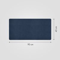 imoshion Le sous-main Desk 90 x 45 cm - M - Bleu foncé