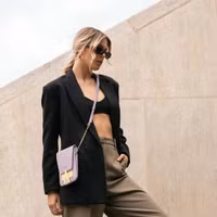Selencia Sac téléphone Elegance - Violet
