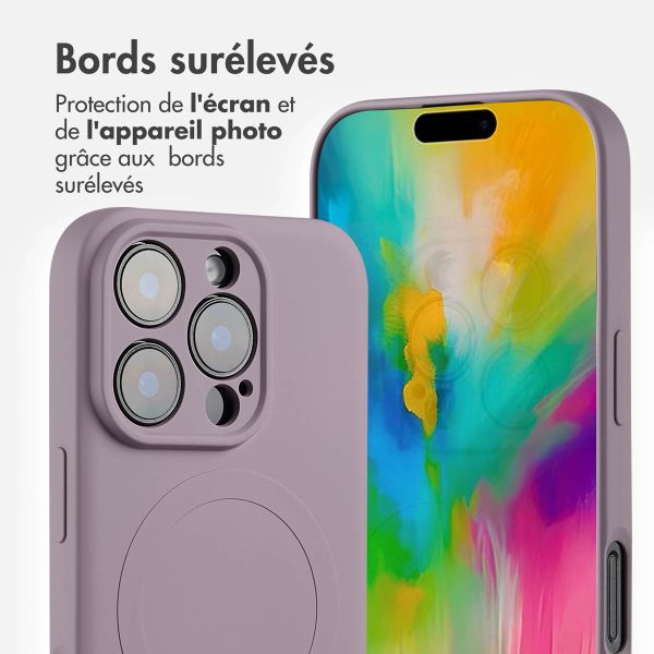 imoshion Coque Couleur avec MagSafe iPhone 16 Pro - Violet