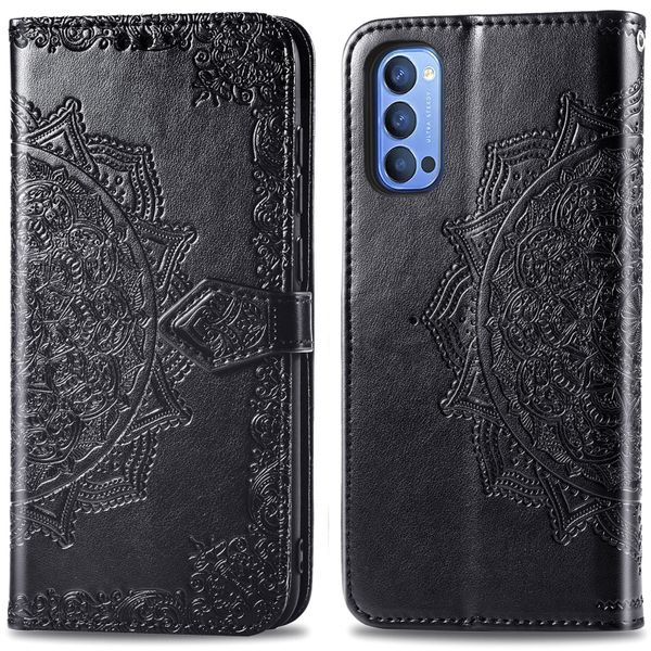 imoshion Etui de téléphone portefeuille Mandala Oppo Reno4 5G