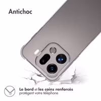 imoshion Shockproof Case Oppo Find X9 Pro - Transparent