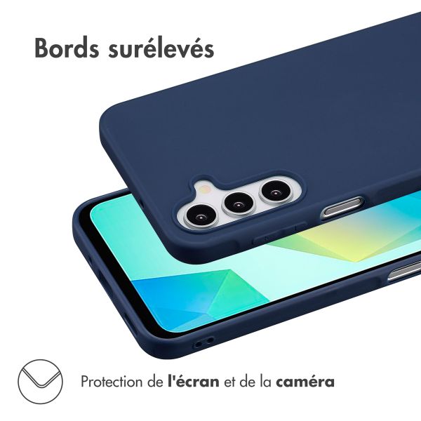 imoshion Coque Couleur Samsung Galaxy A16 5G - Bleu foncé