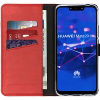 Selencia Étui de téléphone en cuir véritable Huawei Mate 20 Lite