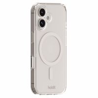 Holdit Coque MagSafe Apple iPhone 16 Plus - Transparent / White