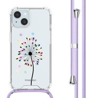 imoshion Coque Design avec cordon Apple iPhone 15 - Sandstone Dandelion
