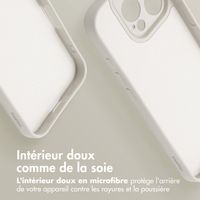 imoshion Coque Couleur avec MagSafe Apple iPhone 16 Pro - Beige
