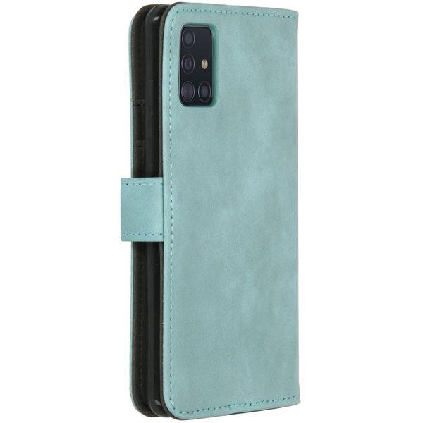 imoshion Étui de téléphone portefeuille Luxe Galaxy A51 - Bleu clair