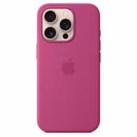 Apple Coque en silicone MagSafe Apple iPhone 16 Pro - Fuchsia
