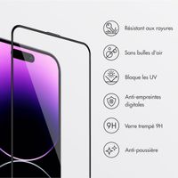Accezz Protecteur d’écran en verre trempé + Applicateur Apple iPhone 14 Pro
