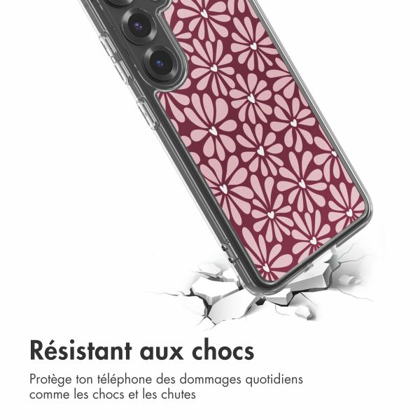 imoshion Coque Design Samsung Galaxy S25 - Bloom Love Blush
