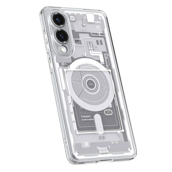 Spigen Coque Ultra Hybrid Zero One MagFit Samsung Galaxy S25 Edge - Blanc