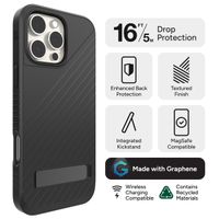 ZAGG Coque Denali Snap KickStand avec MagSafe iPhone 16 Pro Max - Noir