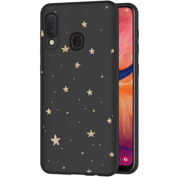 imoshion Coque Design Samsung Galaxy A20e - Etoiles / Noir