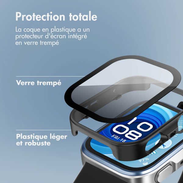 imoshion Coque rigide à couverture complète Huawei Watch Fit 4 Pro - Noir