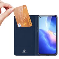 Dux Ducis Étui de téléphone Slim Oppo Find X3 Lite - Bleu foncé