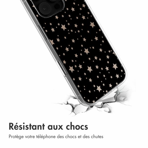imoshion Coque Design Apple iPhone 16 Pro - Stars Beige Reverse