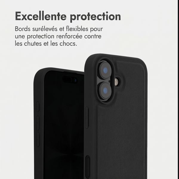 Accezz Coque arrière Edge avec MagSafe Apple iPhone 17 - Noir