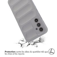 imoshion Coque arrière EasyGrip Samsung Galaxy A54 (5G) - Gris