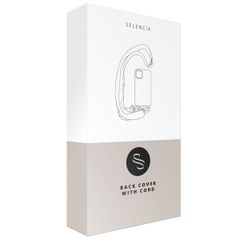 Selencia Coque de télephone Nova avec cordon et porte-cartes Apple iPhone 16 - Bold Burgundy