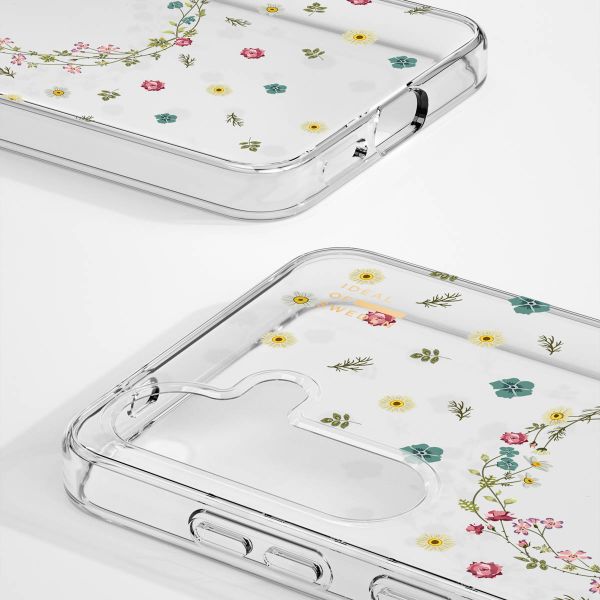 iDeal of Sweden Coque Clear Samsung Galaxy S25 - Petit Floral