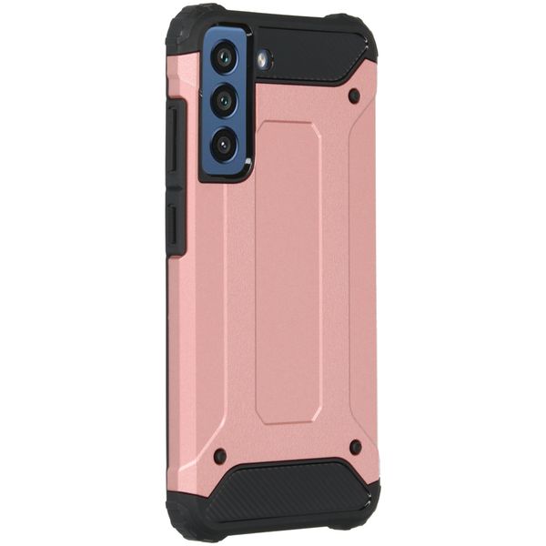 imoshion Coque Rugged Xtreme Samsung Galaxy S21 FE - Rose Champagne