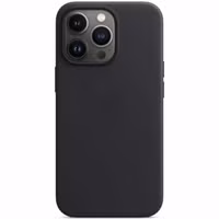 Apple Coque Leather MagSafe Apple iPhone 13 Pro Max - Midnight