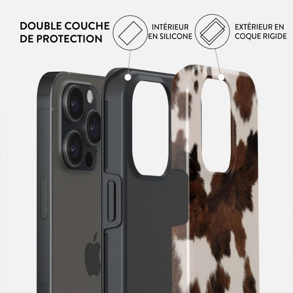 Burga Coque arrière Tough iPhone 15 Pro - Celestial