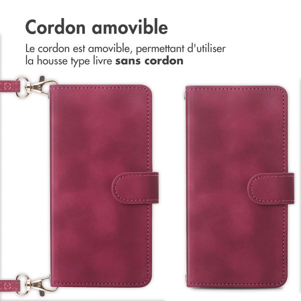 imoshion Etui de télephone portefeuille avec cordon Apple iPhone 11 - Rouge