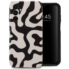Selencia Coque arrière Vivid Samsung Galaxy A15 (5G/4G) - Art Wave Black