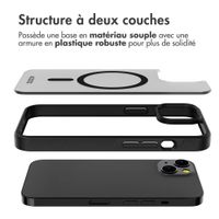 Accezz Coque Givrée Robuste avec MagSafe Apple iPhone 13 - Noir
